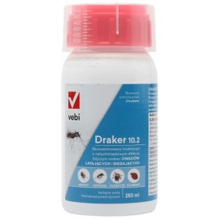 Draker 10.2 100ml - do oprysku na pluskwy, muchy i komary