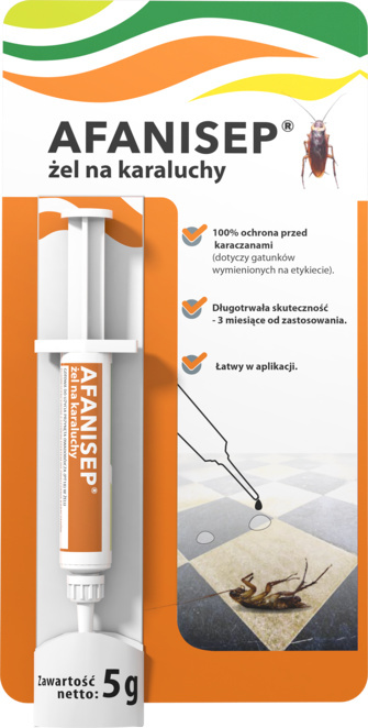 AFANISEP żel karaluchy 5g