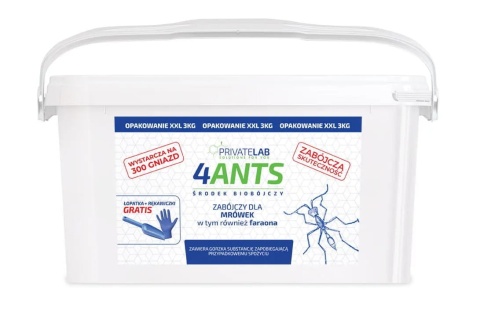 4Ants granulat na mrówki - opakowanie 3 kg