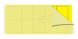 Lep DEAL Jednostronny ŻÓŁTY