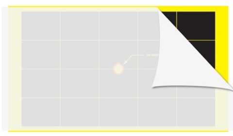 Lep do lampy chameleon Jednostronny 427mm x 245mm