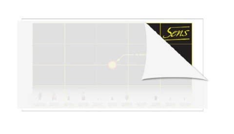 Lep dwustronny SENS (420mm x 230mm)