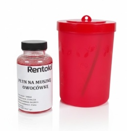 Pułapka na muszki owocówki Zestaw Pułapka + PŁYN