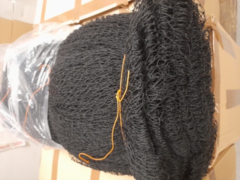 Siatka CZARNA na ptaki 19mm Wymiar 10mx10m (P1-R6-2)