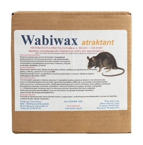 Wabiwax Atraktant - opakowanie 3 kg