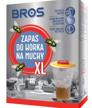 BROS Zapas do worka na muchy XL - Skuteczna przynęta