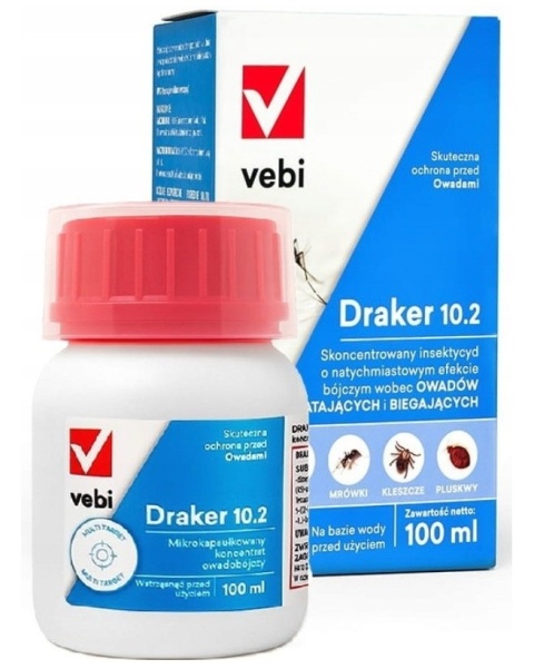 Draker 10.2 profesjonalny środek owadobójczy w płynie