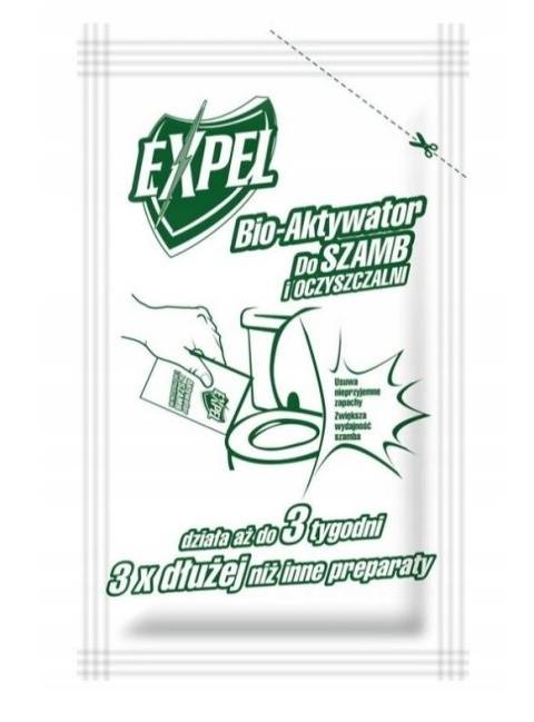 EXPEL - Bio-Aktywator do szamb - saszetka 25g