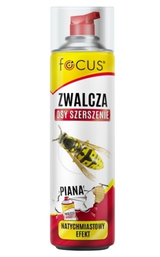 FOCUS Pianka na osy i szerszenie 300ml – cypermetryna