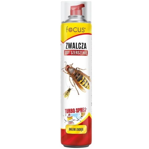 FOCUS TURBO spray na osy i szerszenie 300ml muchospray