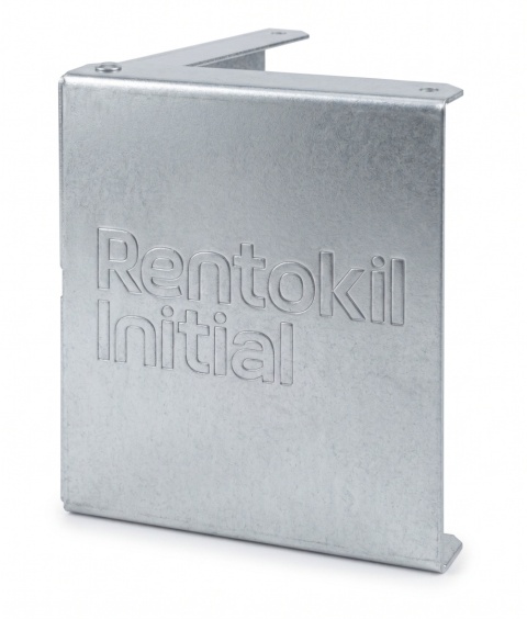 Osłona ocynkowana z logo Rentokil