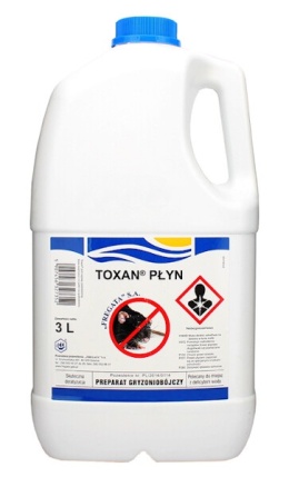 Toxan Płyn Bromadiolon 50 ppm - 1L