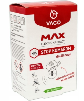Vaco Elektro owadobójczy + płyn 45 ml