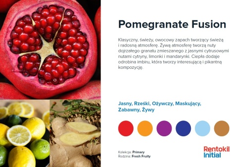 Pomegranate Fusion, prolitec.