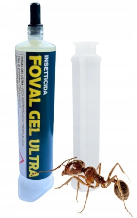 Foval Gel Plus 35g profesjonalny żel na mrówki w strzykawce