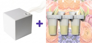 PROMO Dyfuzor + 3szt Wkład Summer Blossom 105ml AIRQ 160